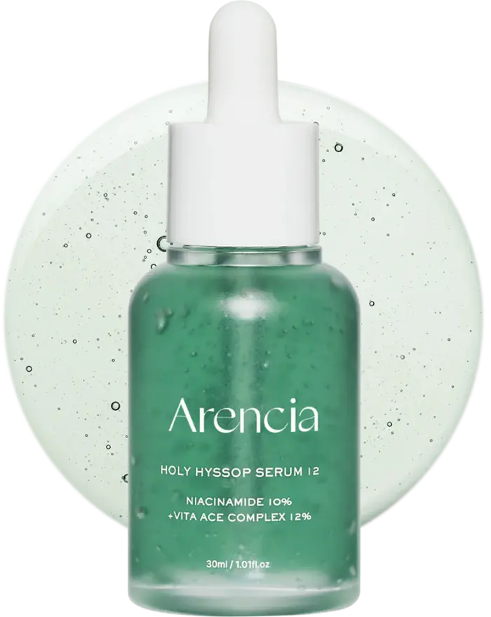 Arencia Hyssop Glow Serum, 10% Niacinamide, 12% Vitamin A,C,E