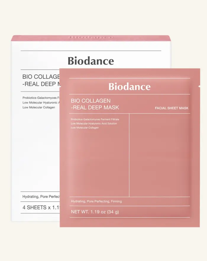 BIODANCE Bio-Collagen Real Deep Mask, 1.19oz(34g) x 4ea