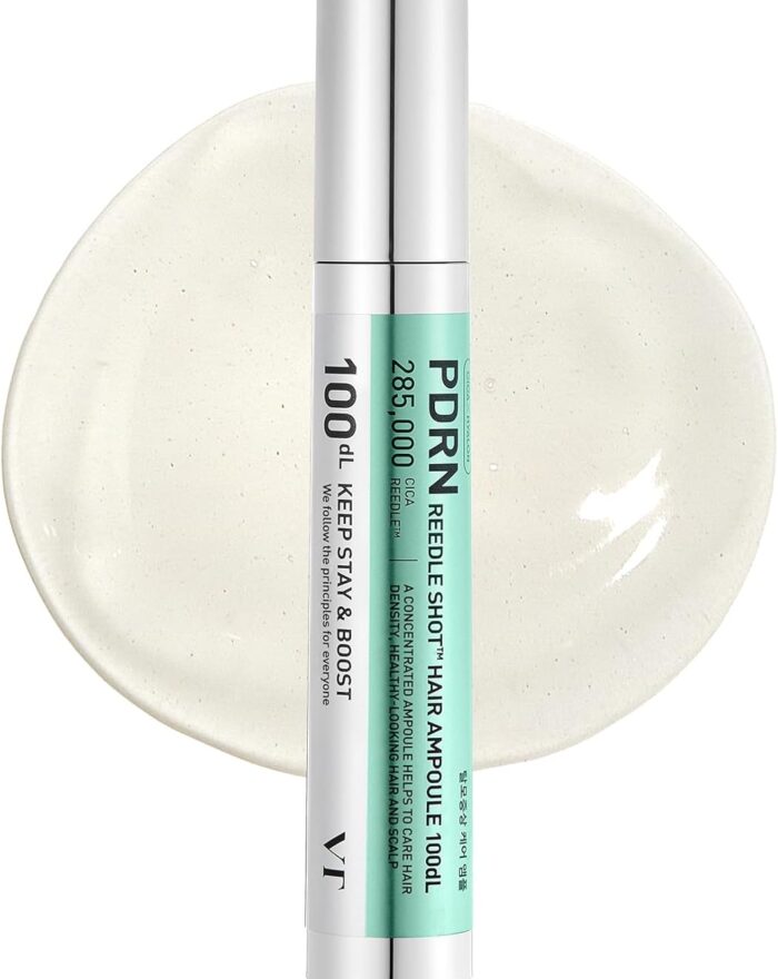 VT COSMETICS PDRN REEDLE SHOT HAIR AMPOULE 100dl 60 ml,