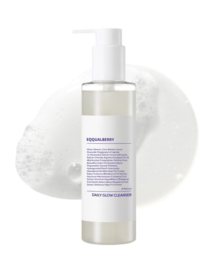 EQQUALBERRY pH Balanced Daily Glow Gel Cleanser