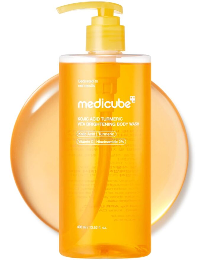medicube Kojic Acid Turmeric Brightening Body Wash 400 ml,