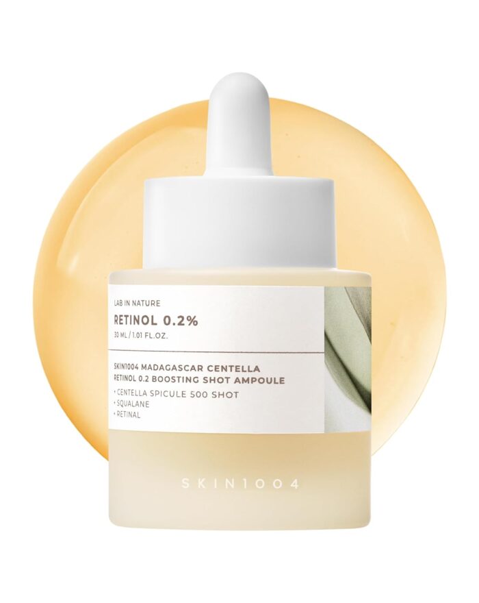 SKIN1004 Retinol 0.2% Boosting Shot Ampoule, Face Serum 30ml,