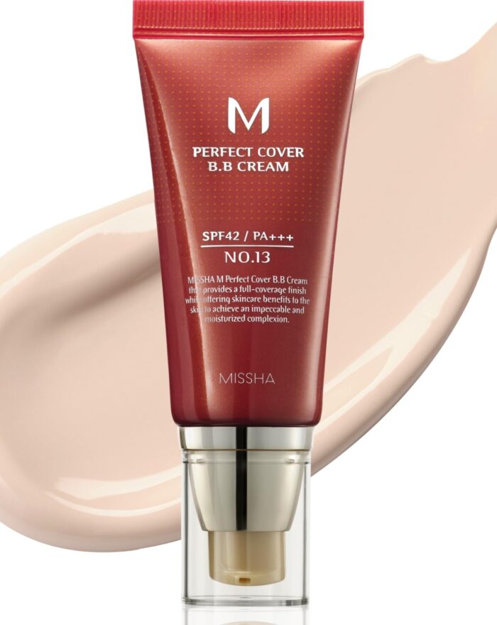 M Perfect Cover BB Cream SPF 42 PA+++No13 Bright Beige 50ml,