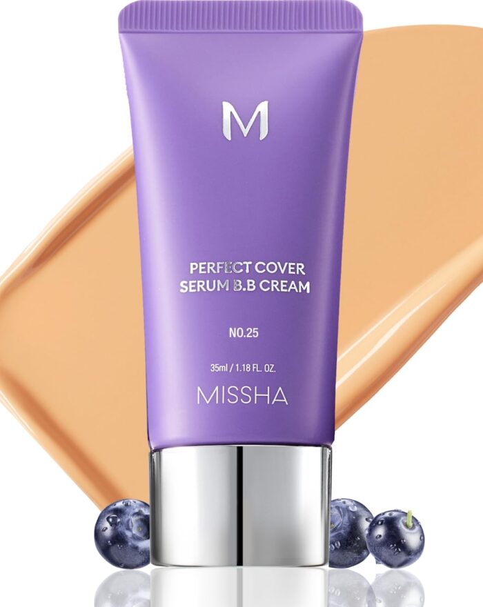 Missha, Perfect Cover Serum B.B Cream, No.25 Warm Beige 35 ml,