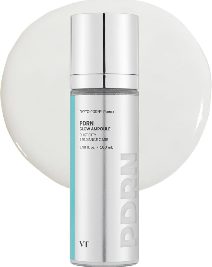 VT COSMETICS PDRN Glow Ampoule, PDRN Facial Mist, Deep Hydration Spray Serum 100ml,