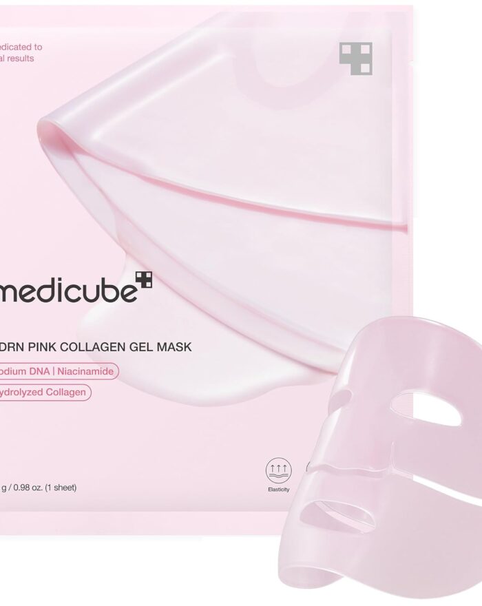 Medicube Salmon DNA PDRN pink collagen jelly gel mask 28g, 1ea,