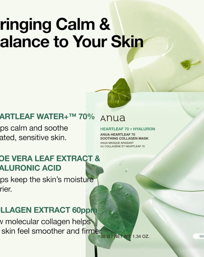 Heartleaf 70 Soothing Collagen Mask