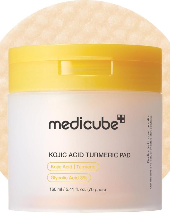 Medicube Kojic Acid Turmeric Toner Pads 70 Pads,