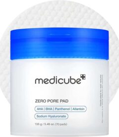 Medicube Zero Pore Pads 2.0, Dual-Textured Facial Toner Pads