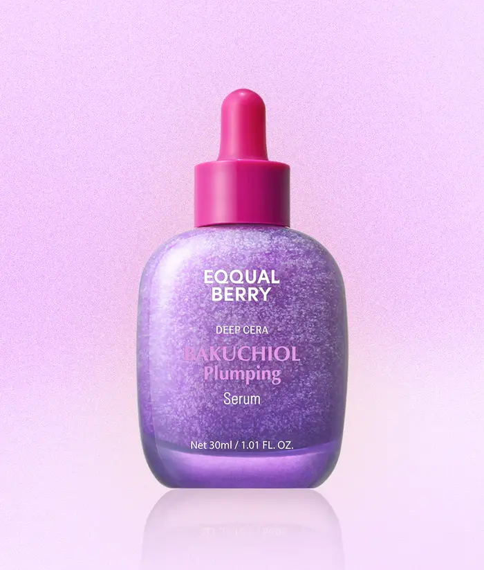 EQQUALBERRY Bakuchiol Plumping Face Serum 30ml,