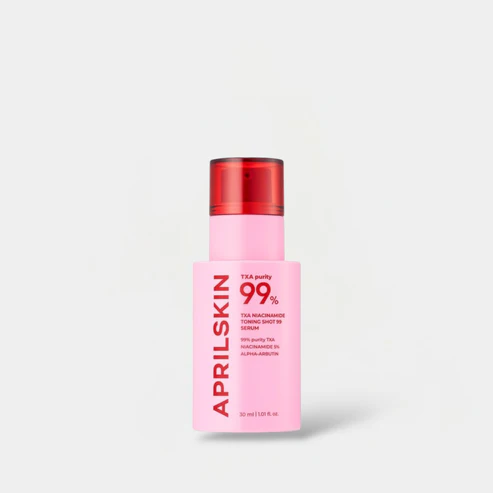 APRILSKIN TXA Niacinamide Toning Shot 99 Spicule Facial Serum 30ml,
