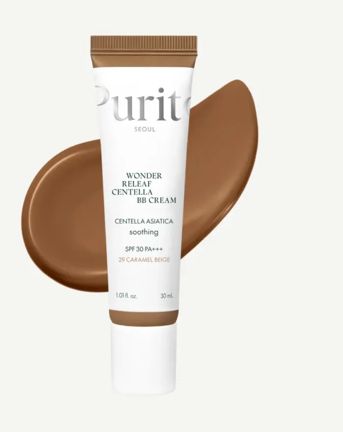 Purito Wonder Releaf Centella BB Cream 29 Caramel Beige 30ml,