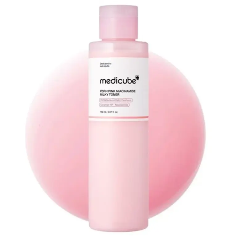 Medicube - PDRN Pink Niacinamide Milky Toner 150ml-1000x1000.jpg