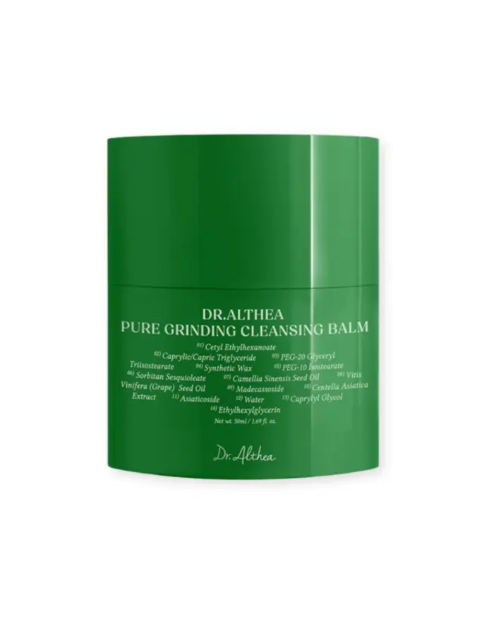 Dr.Althea Pure Grinding Cleansing Balm | Soothing for All Skin Types | Korean Vegan Skin Care | 1.69 Fl Oz