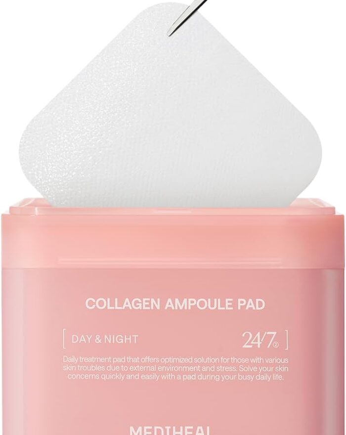 Mediheal Korean Collagen Ampoule Pad 100 Pads,