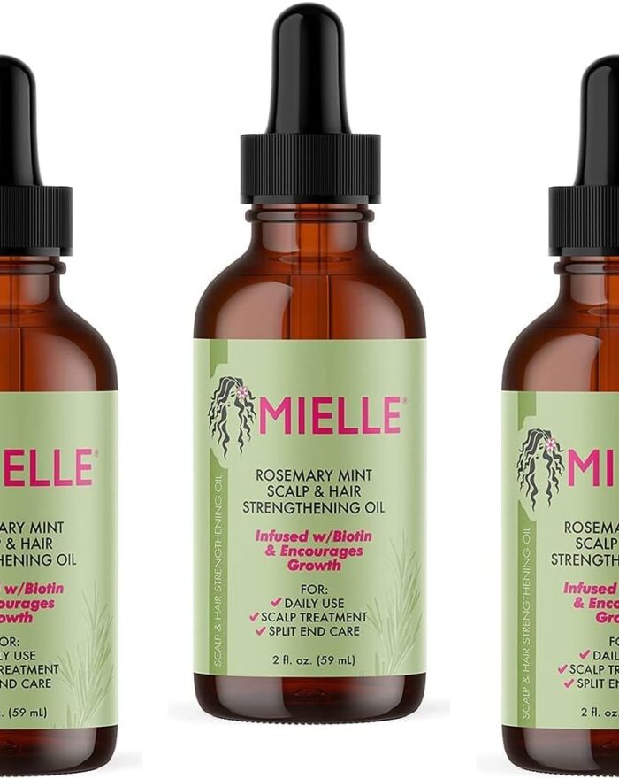 Mielle Organics Mielle/Rosemary Mint/Scalp and Hair Strengthening Oil 59 ml (Pack of 3)