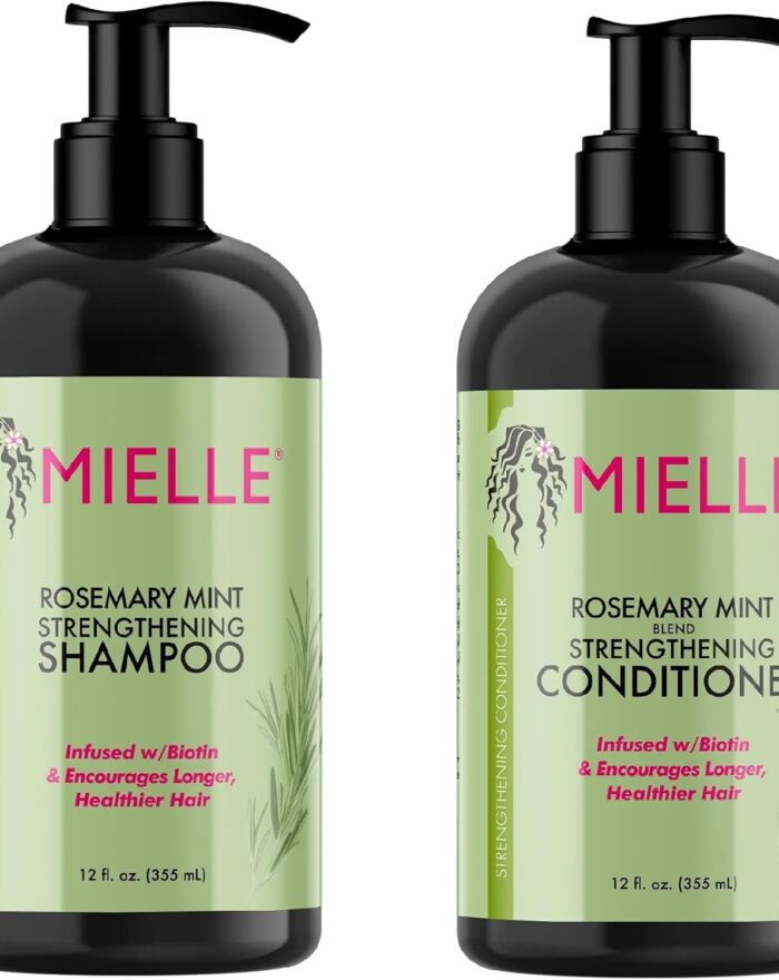 Mielle Organics New Miellehampoo & New Conditioner Styling Bundle Set 2 PCS
