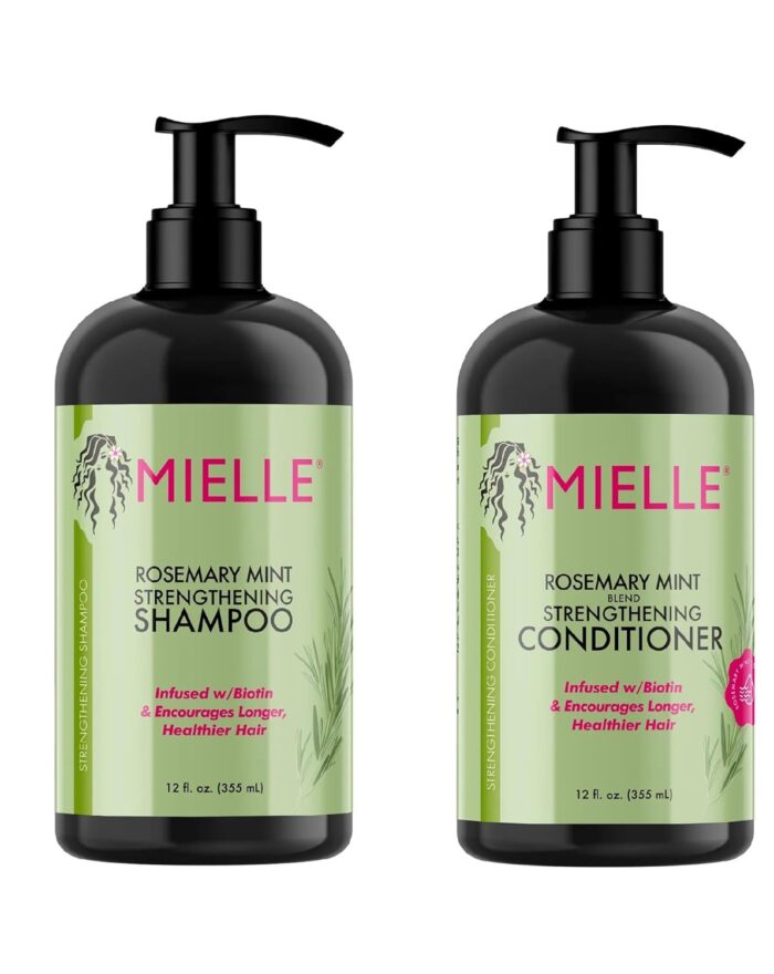 Mielle Organics New Miellehampoo & New Conditioner Styling Bundle Set 2 PCS