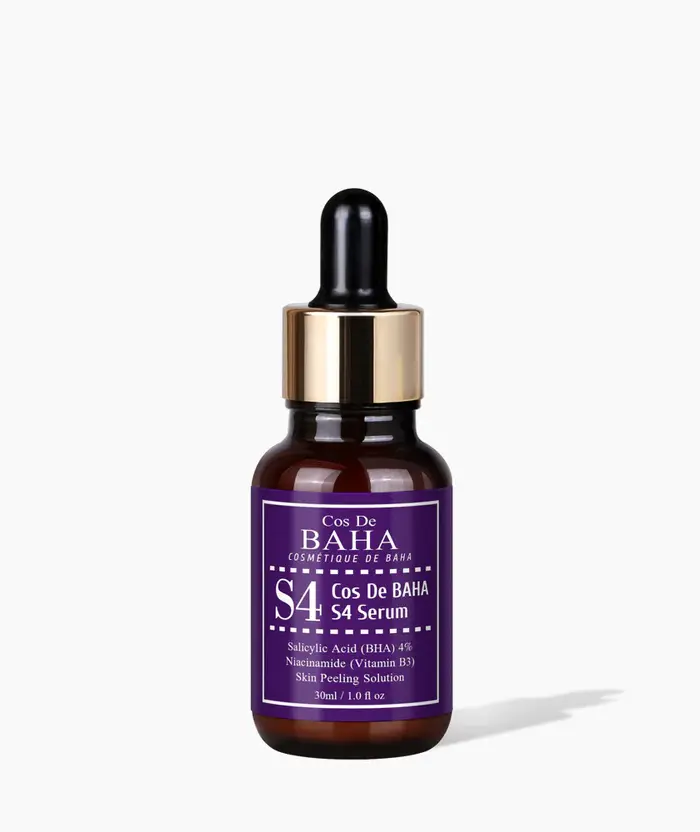 Cos De BAHA Salicylic Acid 4% Exfoliating Facial Serum with Niacinamide 30ml,