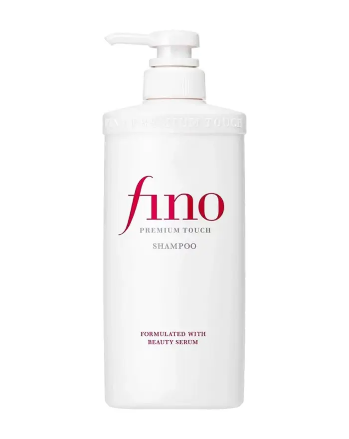 Shiseido Fino Premium Touch Shampoo - Formulated with Beauty Serum, 550ml