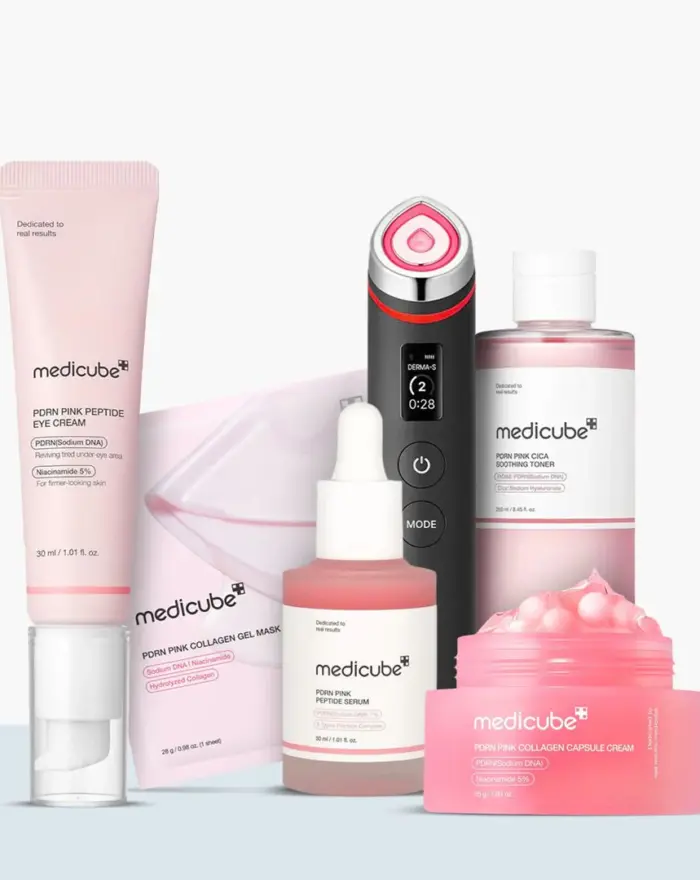 MEDICUBE PDRN Peptide Booster Pro Black Set