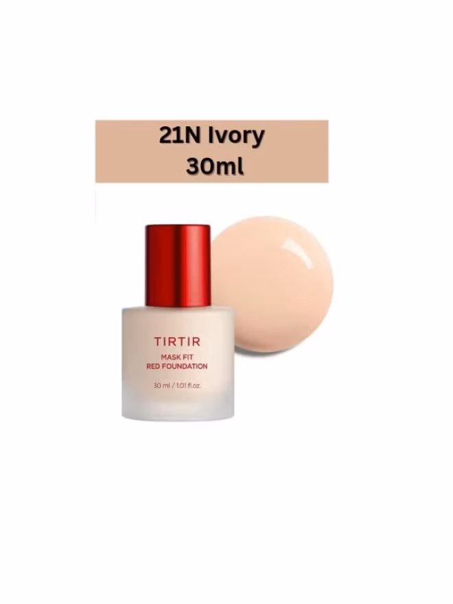 TIRTIR Mask Fit Red Foundation 21N Ivory 30ml,