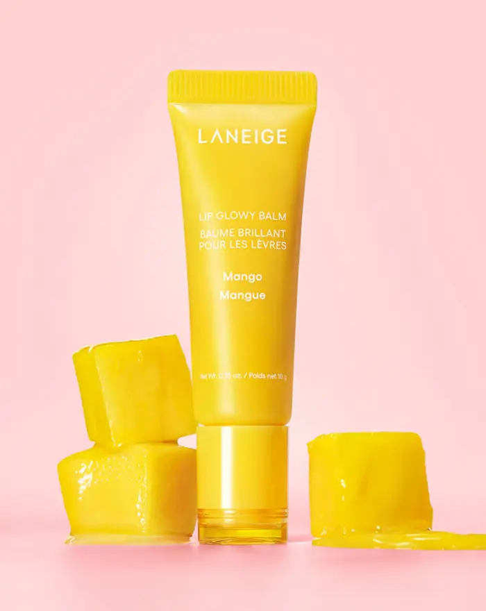 LANEIGE Lip Glowy Balm Mango Gloss 10ml,