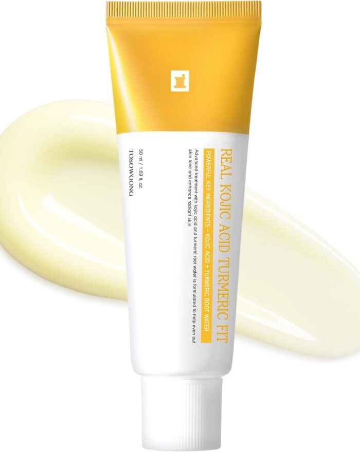 TOSOWOONG Real Kojic Acid Turmeric Fit, Dark Spot Wrapping Mask 50ml,