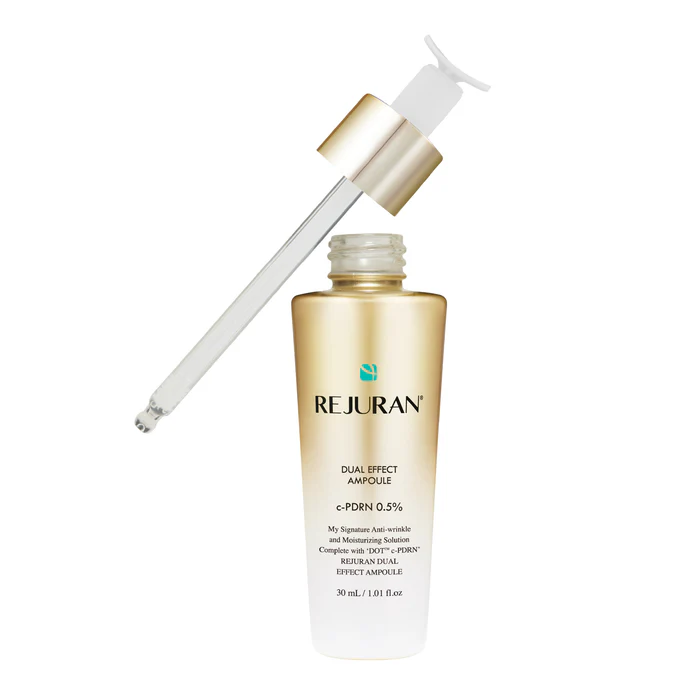 REJURAN® Dual Effect Ampoule, DOT DUAL c-PDRN® - Salmon DNA Face Serum 30ml,
