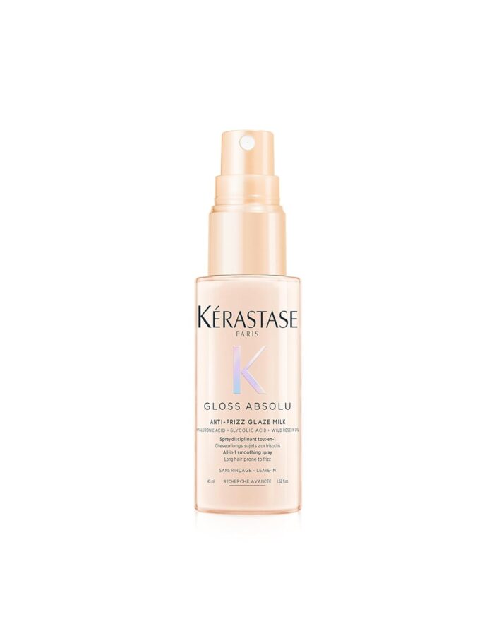 Kerastase Gloss Absolu Anti-Frizz Glaze Milk heat protecting spray 45ml,