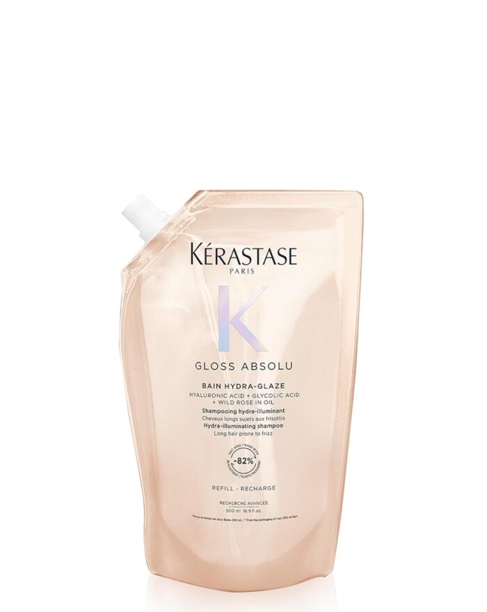 Kerastase Gloss Absolu High-Shine Anti-Frizz Shampoo refill pack 500ml,
